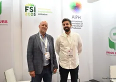 Robin Oudheusden and Robin Eagle of FSI. Together with Florverde they gave a seminar on sustainability and market access.